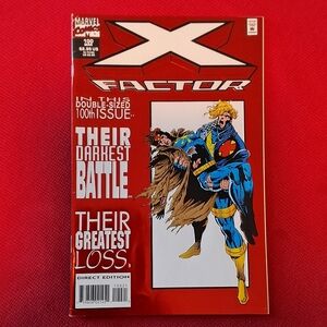 X-Factor Issue #100 Red Foil Embossed Cover Variant 1994 VF+